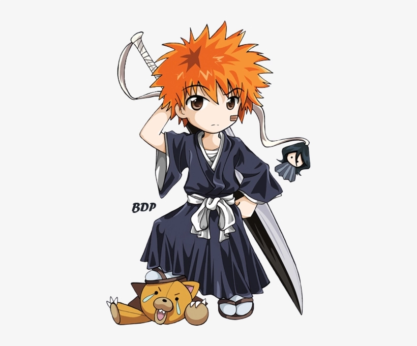 Ichigo chibi fanart tranh fan sáng tạo đầy màu sắc