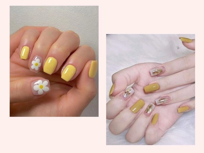 Mẫu nail móng ngắn cute dễ thương đầy cá tính