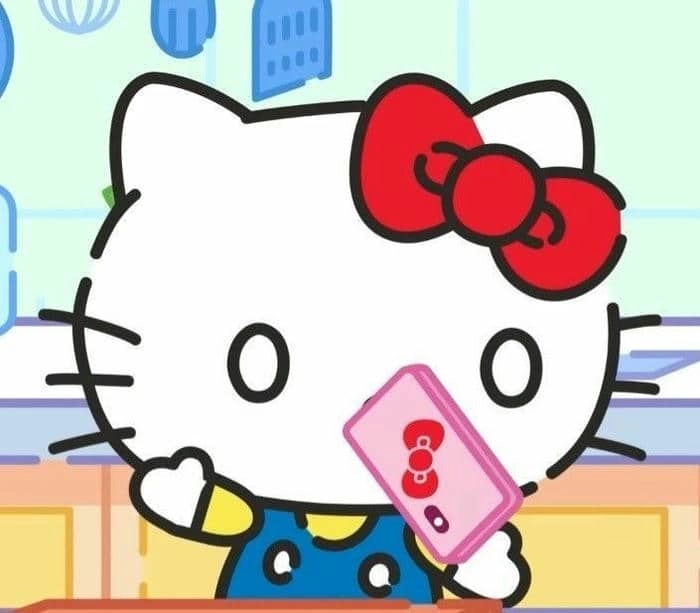 Meme avatar Hello Kitty cute dễ thương khiến ai cũng thích