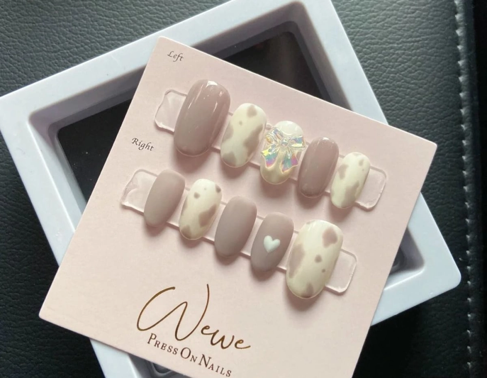 Nail box xinh xắn dễ mix cùng nhiều phong cách khác nhau