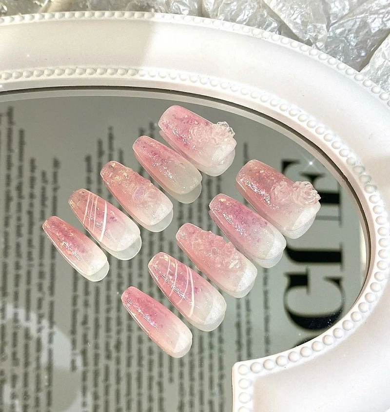 Nail box cô dâu lộng lẫy cho ngày trọng đại hạnh phúc