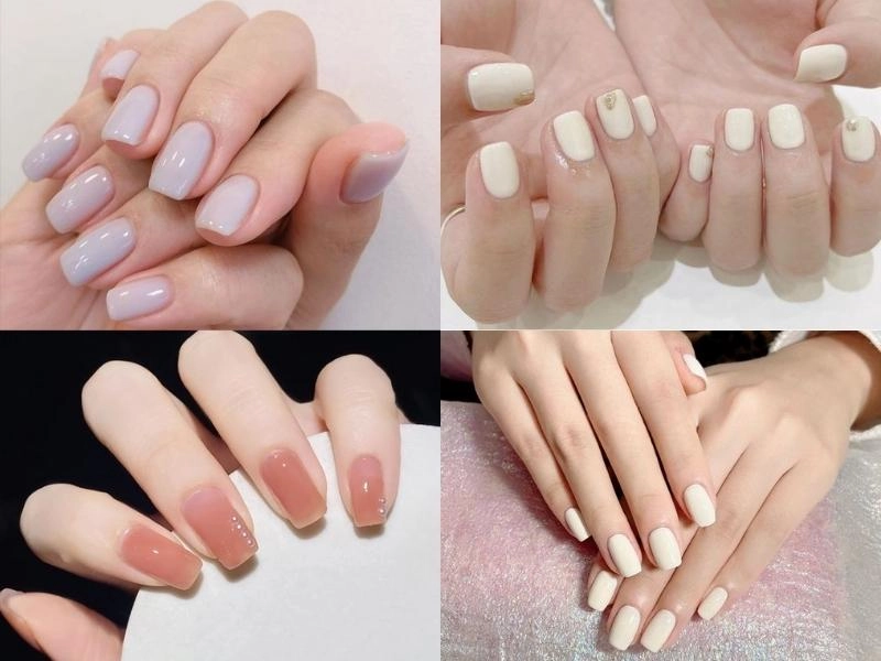 Nail Hàn Quốc phong cách trẻ trung hiện đại