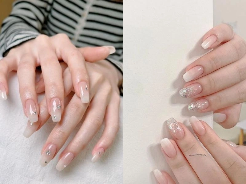 Nail Hàn Quốc dễ thương giúp nàng thêm cuốn hút