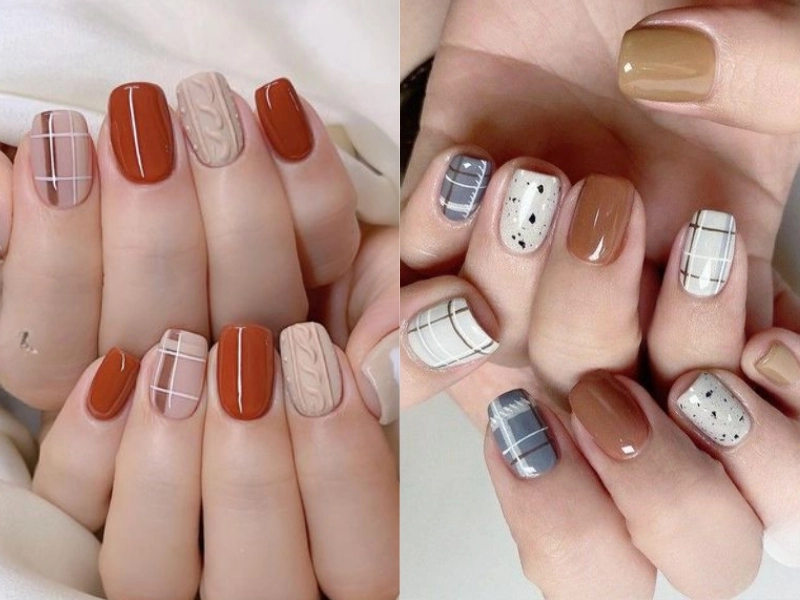 Mẫu nail Hàn Quốc đơn giản phù hợp nhiều phong cách