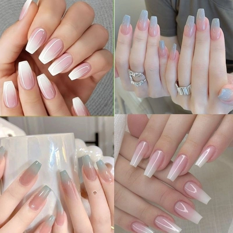 Mẫu nail hồng thạch thanh lịch thời thượng