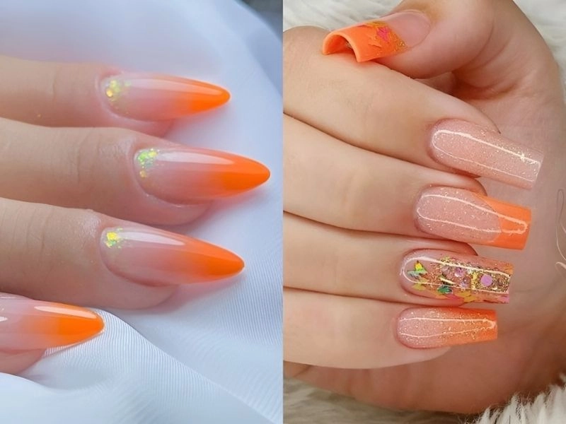 Mẫu nail ombre đơn giản nhẹ nhàng nhưng cực nổi bật