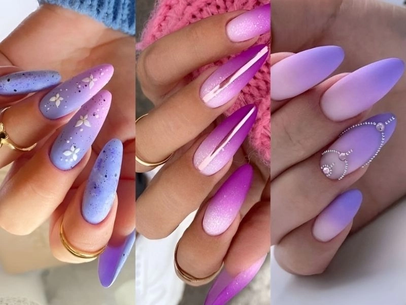 Nail ombre là gì trào lưu nail khiến giới trẻ mê mẩn
