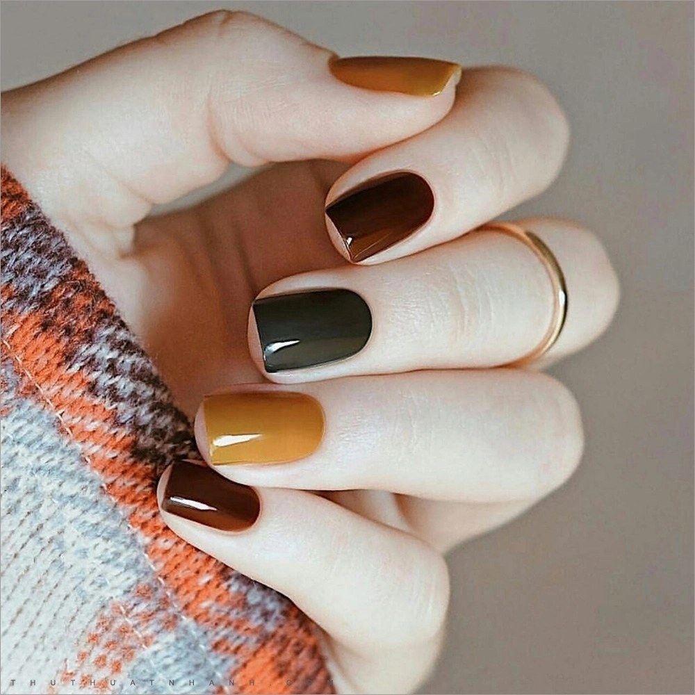 Nail trơn tinh tế mang đến vẻ đẹp hiện đại