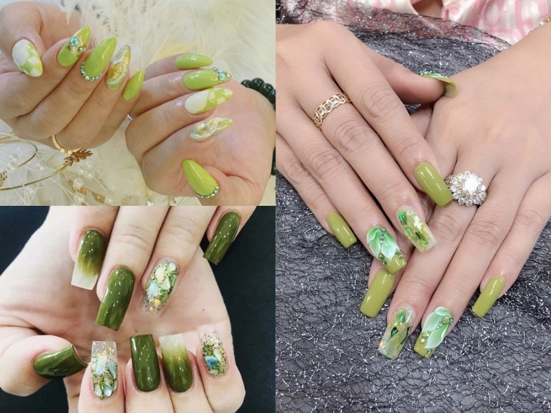 Mẫu nail xà cừ đẹp hiện đại sang trọng hút mắt người nhìn