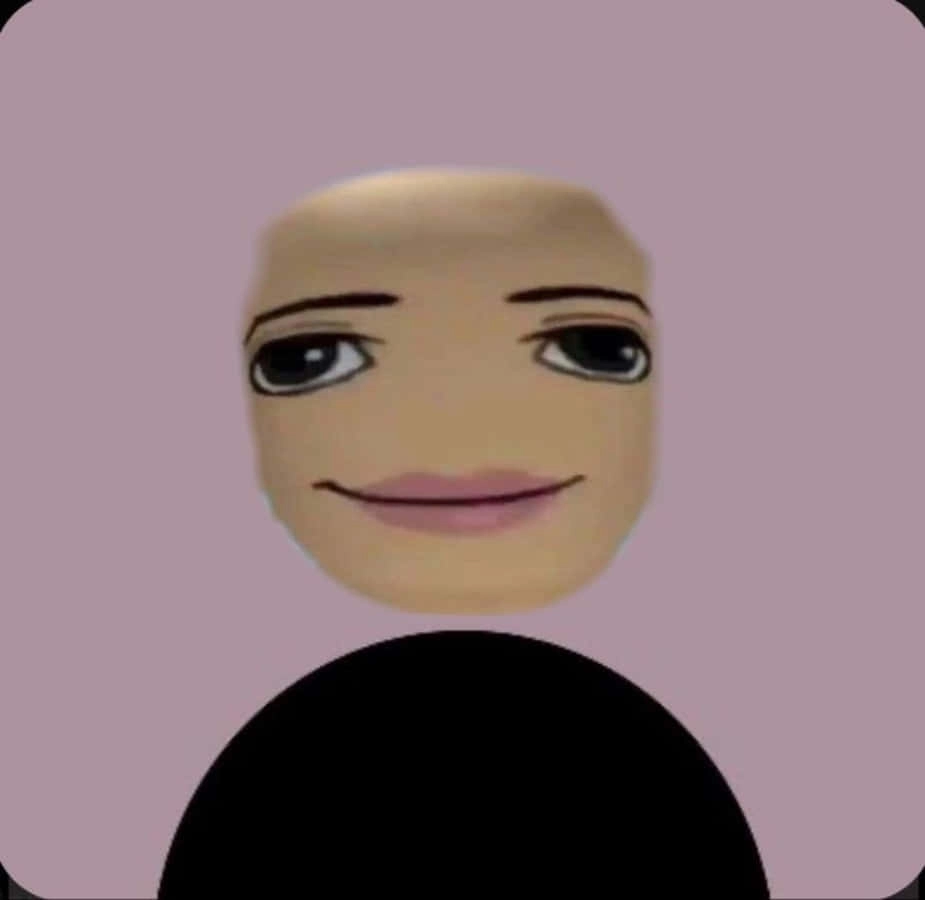 Mặt meme roblox với biểu cảm cực kỳ khó đỡ