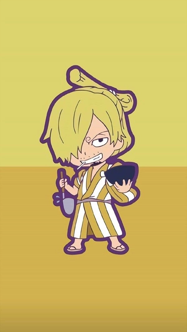 Sanji illustration tinh tế với đường nét sắc sảo
