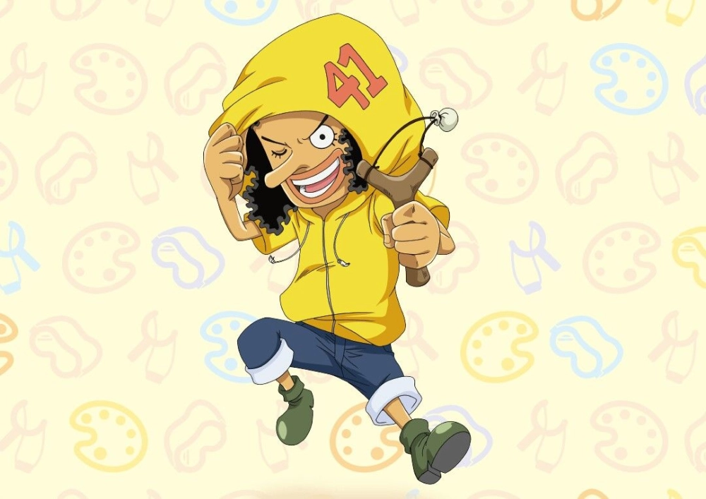 Usopp chibi art sáng tạo và đậm chất nghệ thuật riêng