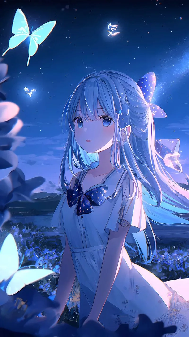 Thưởng thức vẻ đẹp ảnh bé gái cute anime đáng yêu