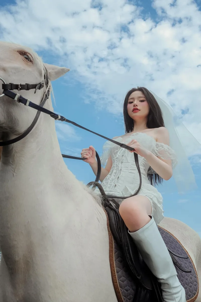 Tỏa sáng mạng xã hội cùng ảnh cute gái