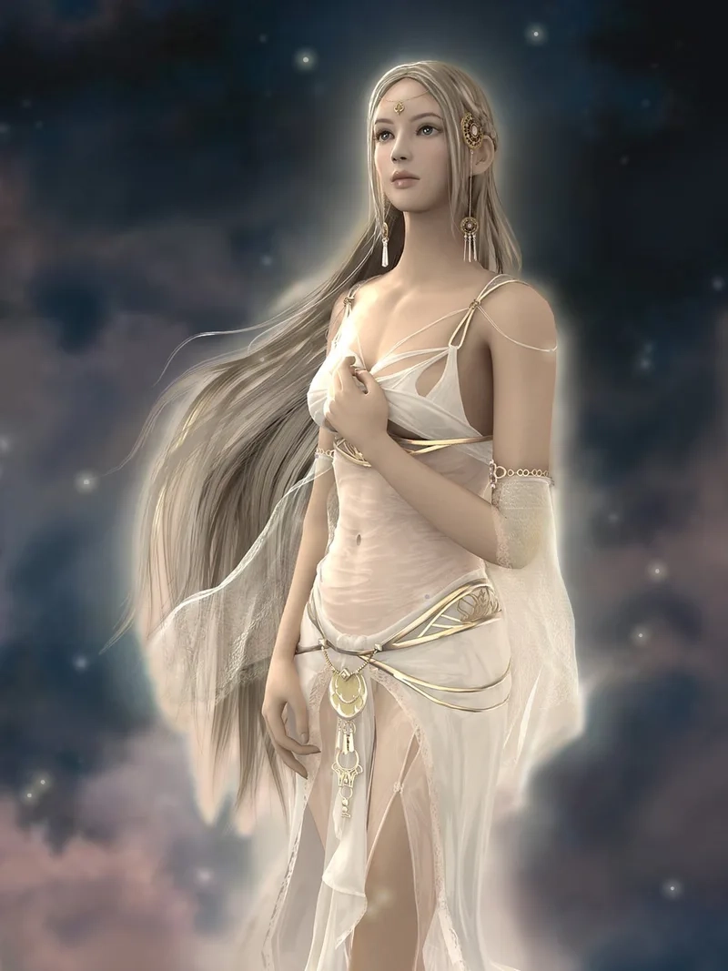 Check khoảnh khắc cute Hình nền 3D cô gái dễ thương