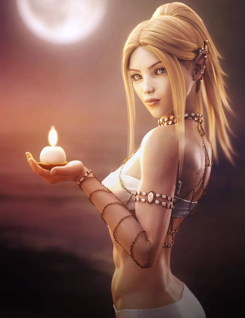 Lưu ngay hình xinh Hình nền 3D cô gái tóc dài