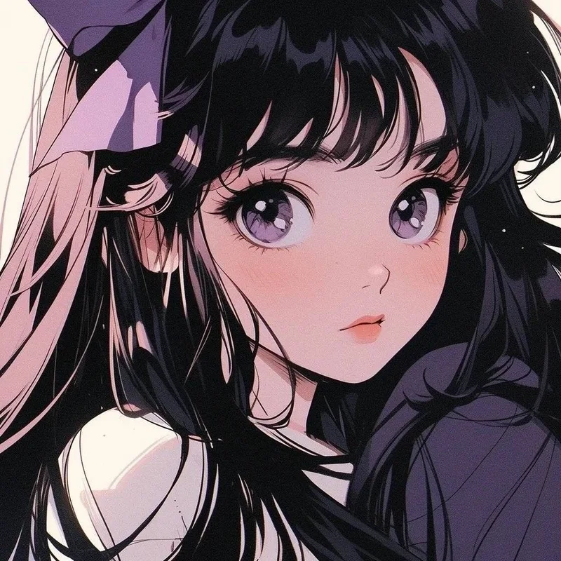 Thay avatar ngay với Ảnh anime girl dễ thương làm avatar Zalo