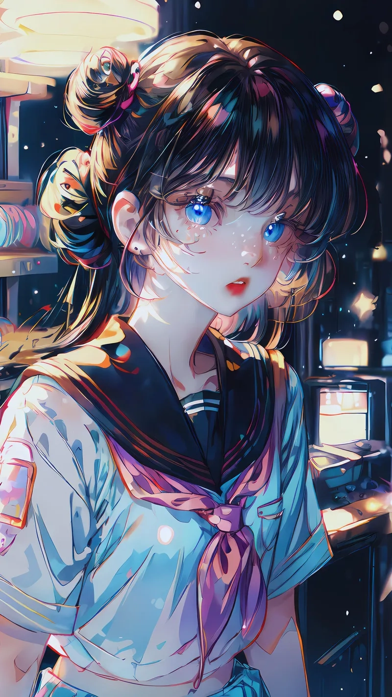 Dễ thương mọi lúc với hình ảnh con gái cute anime