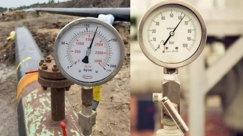 Áp suất khí quyển được xác định chính xác bằng áp kế