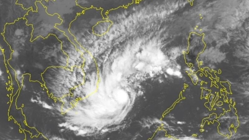 Phạm vi ảnh hưởng của bão phụ thuộc vào bán kính gió mạnh