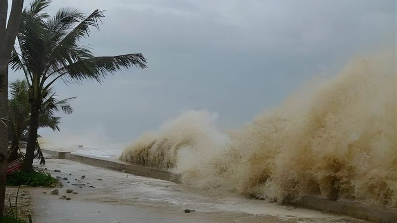 Cường độ gió quyết định kích thước của bán kính gió mạnh