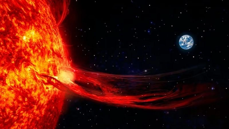 Bức xạ khuếch tán phân tán từ bức xạ mặt trời qua khí quyển