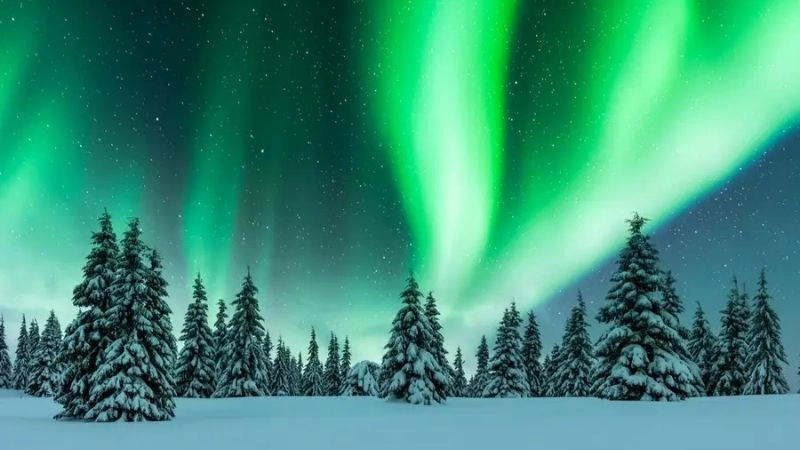 Từ trường Trái Đất tác động tạo hình ảnh cực quang