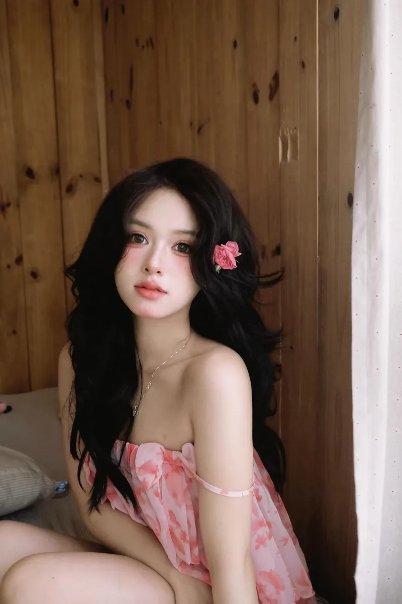 Dễ thương và thu hút cùng Ảnh gái xinh tóc dài cute