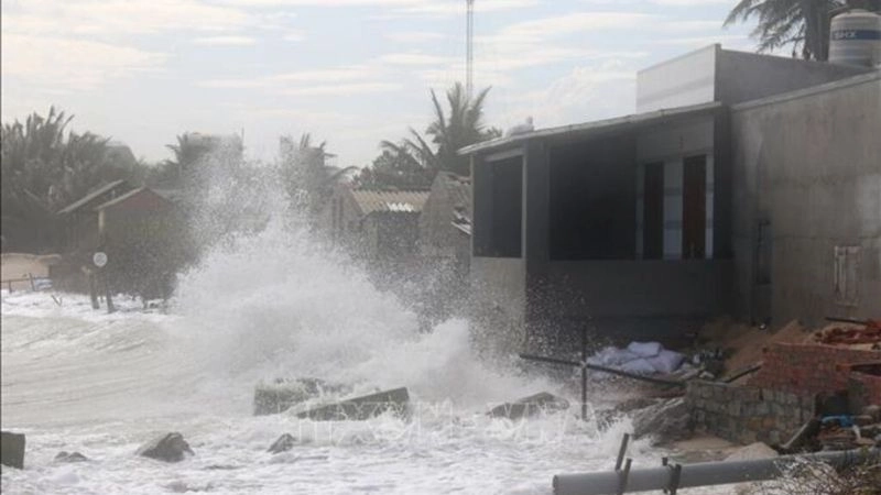 Sự thay đổi của không khí ảnh hưởng đến gió giật