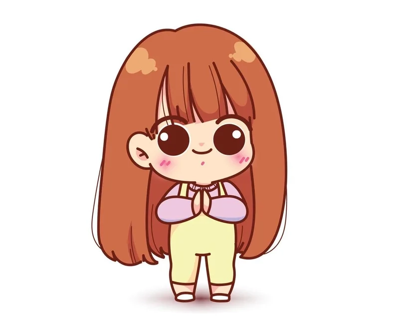 Đăng Facebook thêm xinh với Avatar nữ chibi cho Facebook