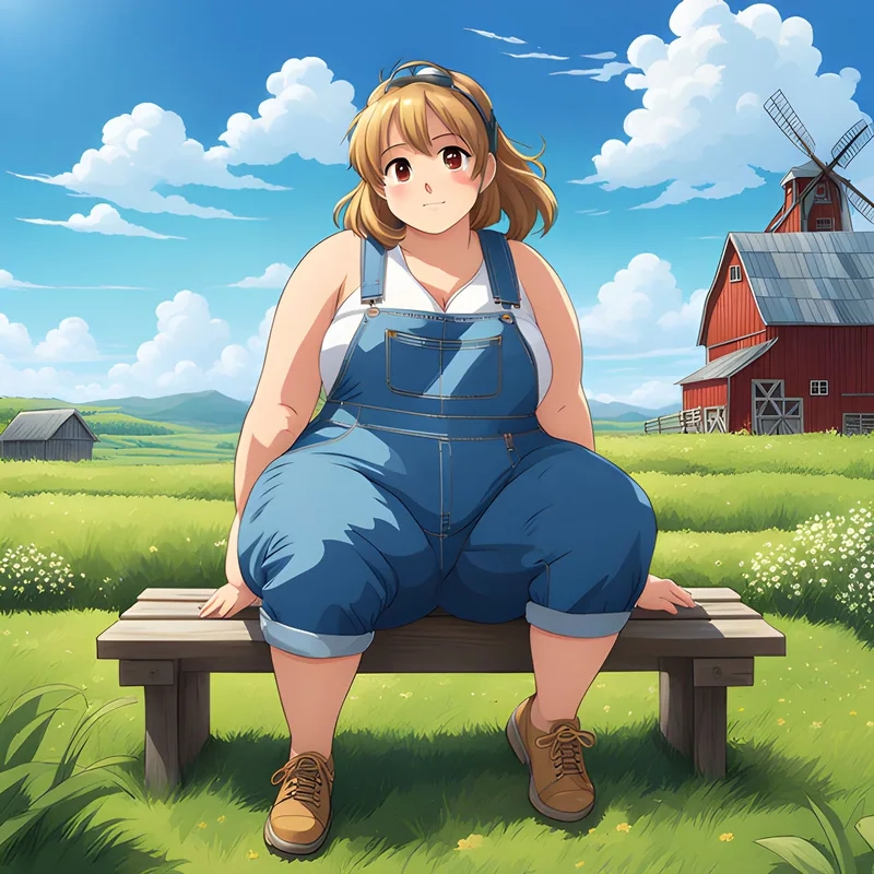 Chiêm ngưỡng Hình ảnh cô gái mập dễ thương vẽ tay đẹp nhất hôm nay