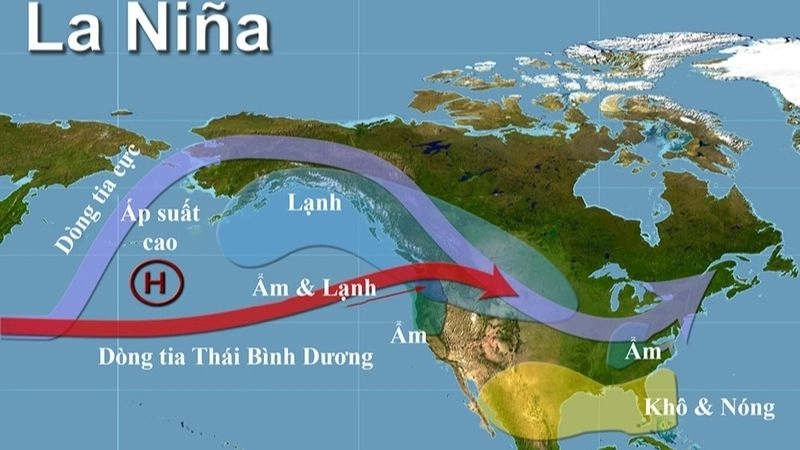 Làm mát nước biển là cơ chế hình thành La Niña