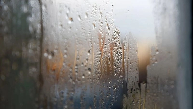 Độ ẩm tăng cao trong điều kiện thời tiết mưa bụi