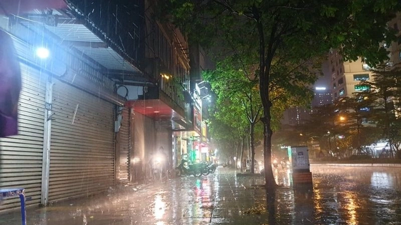 Hạ nhiệt nhanh hơn nhờ tác động làm mát của mưa đêm