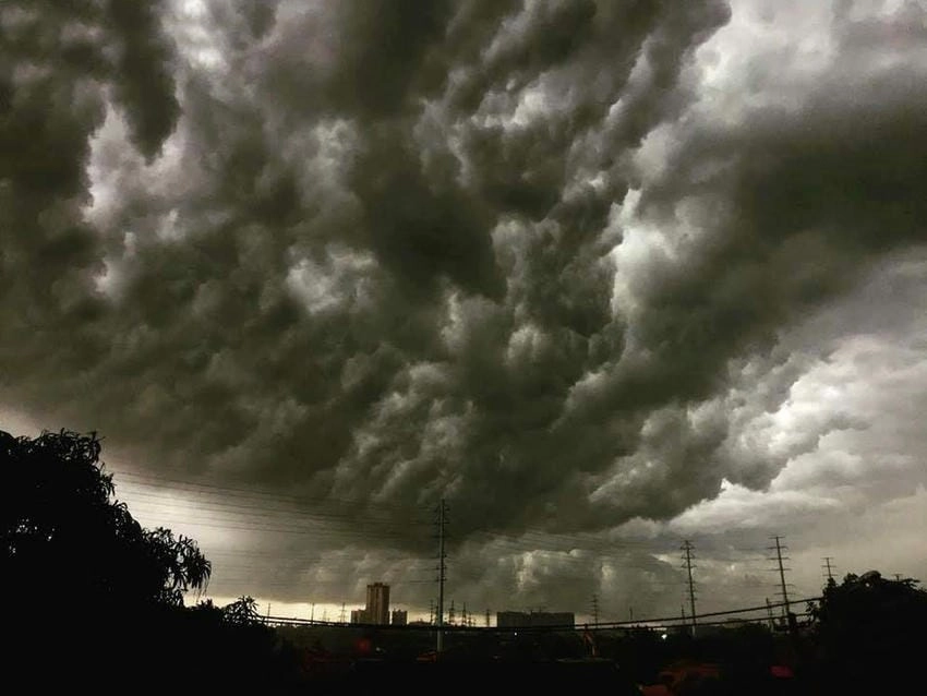 Sự hình thành mây đối lưu là nguyên nhân tạo ra những cơn mưa rào