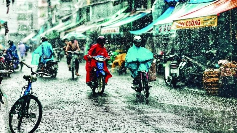 Mây tầng hình thành ổn định trước khi có mưa sáng