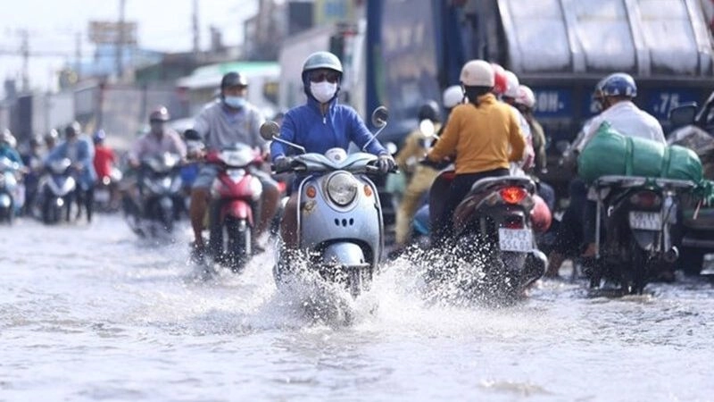 Sự bất thường thời tiết thể hiện rõ qua mưa trái mùa