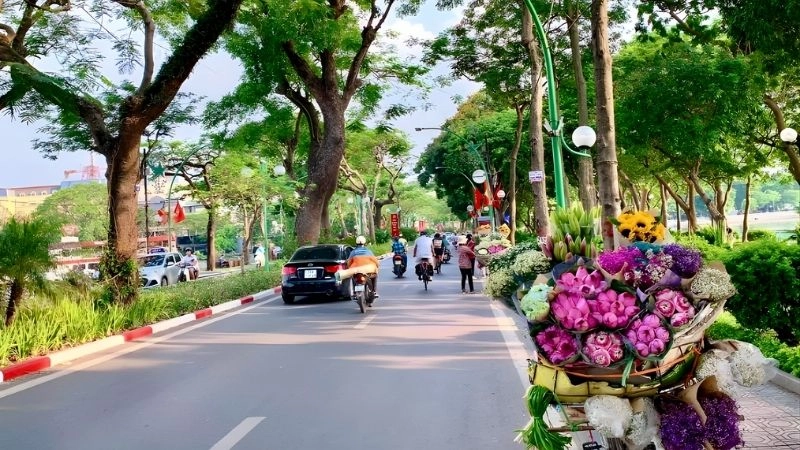 Nhiệt độ tăng vừa phải và ổn định khi trời nắng nhẹ