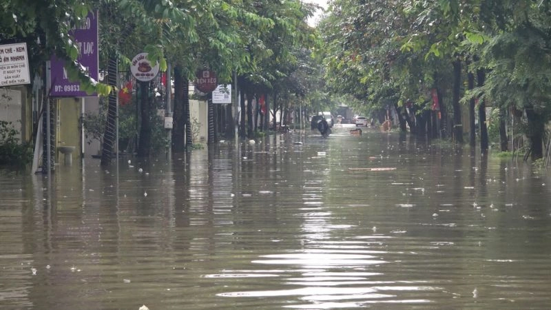 Lượng mưa giảm đều là dấu hiệu rõ của thời điểm ngớt mưa