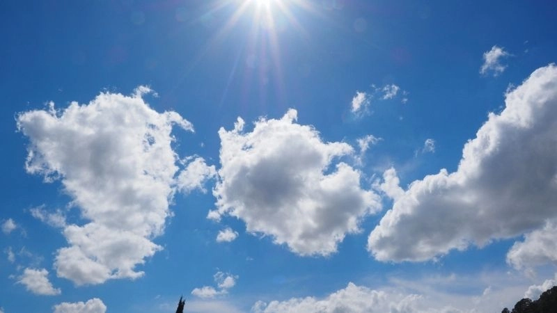 Đám mây dày đặc tạo nên hiện tượng trời nhiều mây