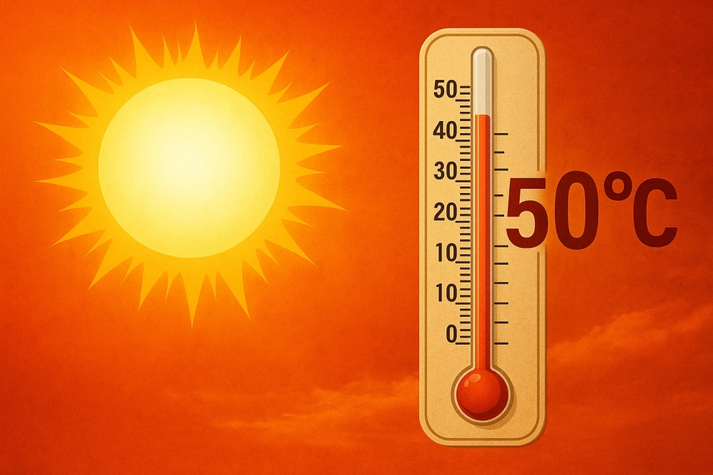 Nhiệt độ tăng cao là thủ phạm chính gây cảm giác oi bức