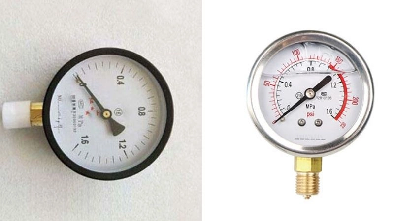 Áp suất thay đổi sẽ được phong vũ biểu ghi nhận chính xác