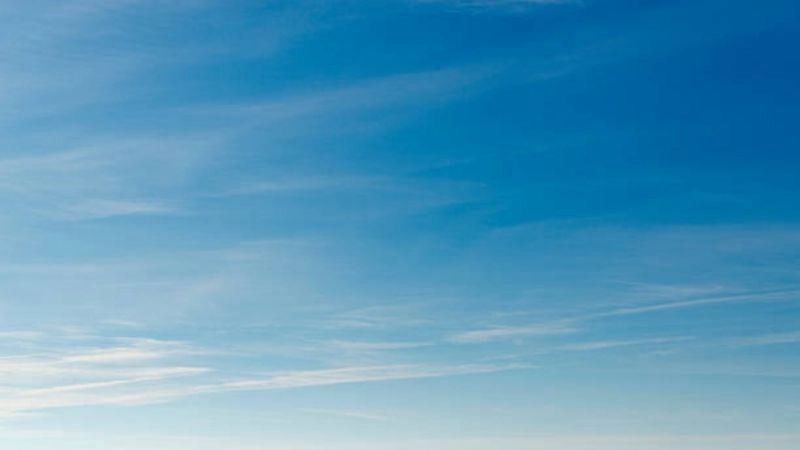 Không mây là điều kiện lý tưởng để gọi là thời tiết quang đãng