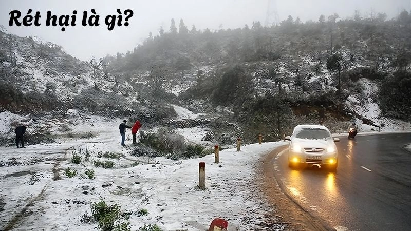 Rét hại là đợt lạnh nghiêm trọng gây ảnh hưởng sức khỏe