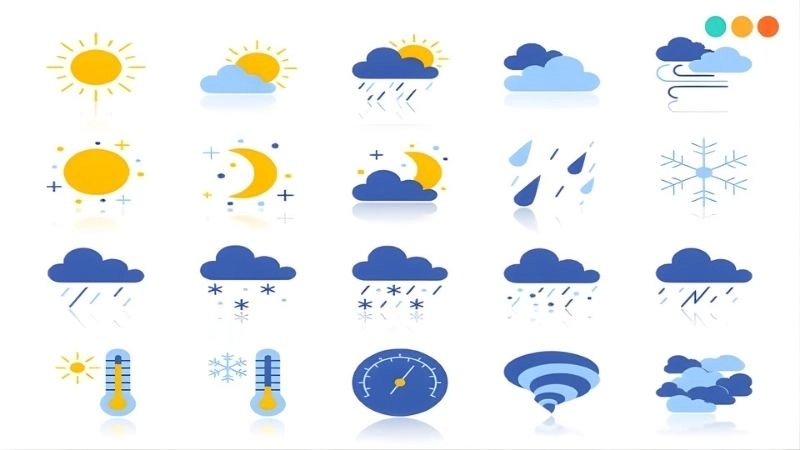 Thời tiết là hiện tượng tự nhiên phản ánh trạng thái khí quyển