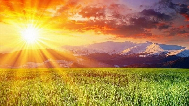 Nắng là thành tố quan trọng định hình các hiện tượng thời tiết