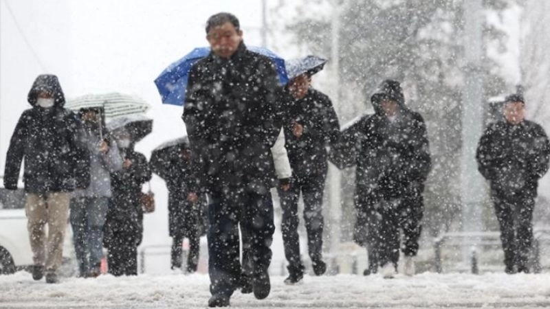 Mưa tuyết là hiện tượng tuyết rơi nhiều và liên tục