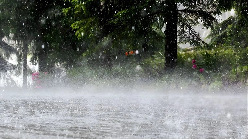 Giáng thủy tăng mạnh tại khu vực thuộc vành đai mưa