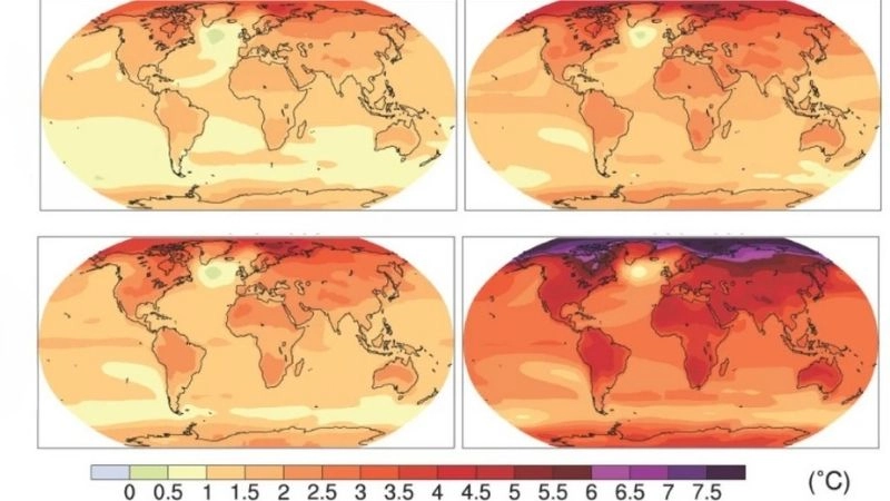 Ảnh hưởng vĩ độ quyết định cường độ bức xạ thời tiết