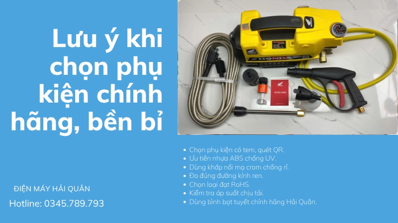 Lưu ý khi mua phụ kiện chính hãng và bền bỉ